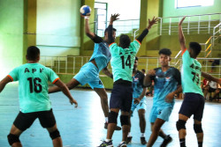 Home side Gandaki Province face Army for handball title